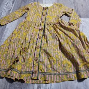 Matilda Jane Paint by Numbers Longsleeve Button Dress